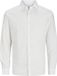 JACK&JONES JUNIOR JJEBREEZE LINEN BLEND SHIRT LS SN JNR Garçon Chemise - White