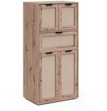 Vicco Dressoir Elven, Eiken, 59 x 122 cm met 4 deuren en lade