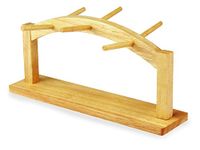 H & H Portemonnee van hout Cm20X40 keukengerei bruin 20x40 cm