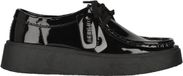 Clarks Schnürschuhe Torview Vrouwen Zwart Leer Maat 39