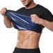 T-shirt de sauna pour perte de poids pour hommes