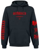Architects Deathwish Red Heren Trui met capuchon - zwart - S