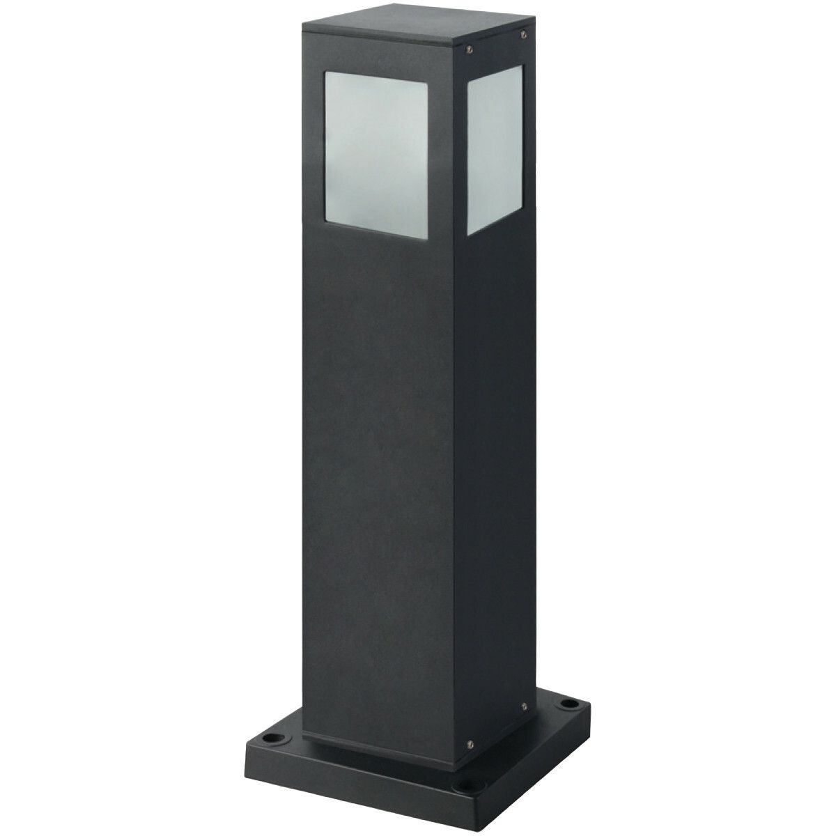 BES LED LED Tuinverlichting - Staande Buitenlamp - Kavy 4 - E27 - 5W - Zwart