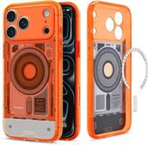 Spigen Ultra Hybrid MagFit Case voor Apple iPhone 17 Pro - One Tangerine