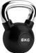 RYZOR Kettlebell 6 kg - Noir/Argent