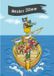 HERMA 15417 Sticker verzamelalbum A5 Piratenavontuur, voor kids