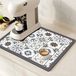 Tapis de récupération 60x40 cm - Tapis absorbant pour machine à café et ustensiles de cuisine