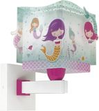 Dalber Mermaid - Kinder wandlampen - Blauw;Roze