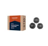 Grundig MSR 91 (GMS3920) Vervangende scheerkop voor heren, ProClub MS 9130, 3 reservekoppen, titanium mestechnologie, eenvoudige vervanging, duurzame verpakking