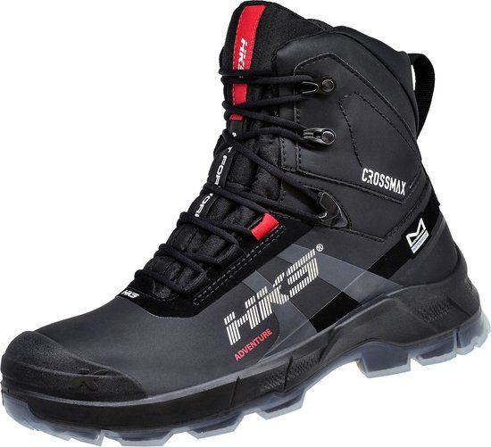 HKS Adventure PXT S7 werkschoenen - veiligheidsschoenen - safety shoes - heren - waterdicht - hoog - stalen neus - antislip - ESD - lichtgewicht - zwart - maat 40