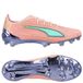 PUMA Ultra 6 Ultimate FG Miami City Edition - Rose Dust/Bleu/Doré/Blue Crystal - Herbe naturelle (FG), pointure 41