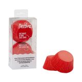 Decora 0339022 Cupcake-/muffinkoppen 12 stuk(s) Rood Papier Rond