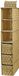 King Home O1774080 Opberghulp met 3 laden