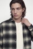Jack & Jones Overhemd Jjesoho Ollie Overshirt Ls Sn 12300017 Asphalt/check Mannen Maat - XXL