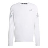 adidas heren Adi365 Running Iconic Long Sleeve Shirt, white, XXL