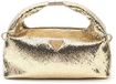 GUESS Jewels Mini Top Handle Pouch Gold goudkleurig avondtas schoudertas