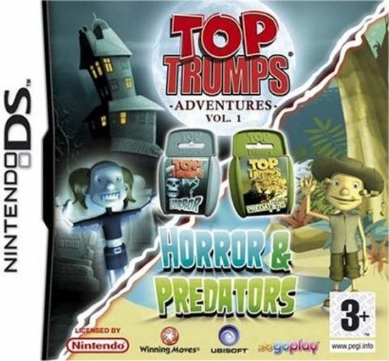 Ubisoft Top Trumps: Horror and Predators - Nintendo DS