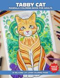 Tabby Cats Coloring Book for Adults
