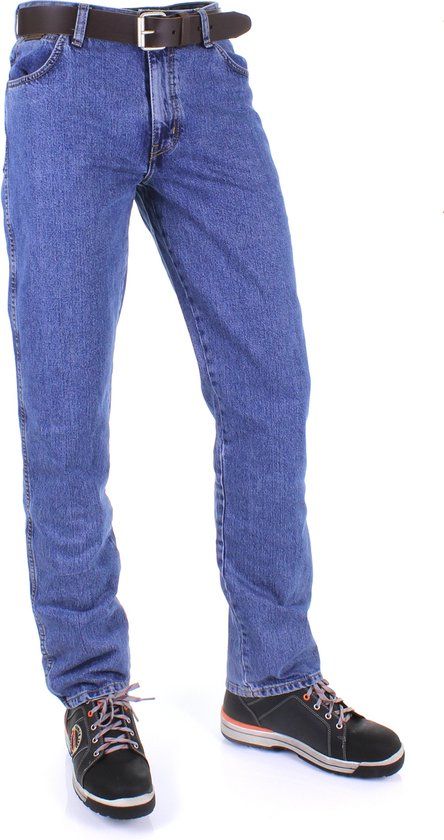 Wrangler Texas Jeans Werkjeans Werkbroek - Stonewashed - Maat 42/32