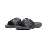 PUMA Sandales à enfiler Popcat 20 Feline pour femme, ciel ardoise, noir argenté, pointure 39