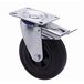 Twin-lex 123-banden, remschijf, diameter 125 mm, rubber, zwart