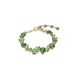 Swarovski Gema Armband Groen Goudkleurig Metaal 19.5 cm