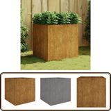 vidaXL Plantenbak 80x80x80 cm Cortenstaal