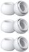 Go Go Gadget - Vervang tips - Oordopjes - Geschikt voor Apple Airpods Pro - 1 set van 3 paar (6 stuks) - Wit - Maat S