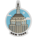 Samsonite Travel Accessories Luggage Stickers New York