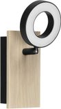 EGLO Rielves Spot - LED - 7 cm - Bruin|Zwart|Wit