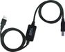 PremiumCord USB 2.0 A Male naar USB 2.0 B Male Kabel 10 m