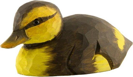 Wildlife Garden Wild Duck Wooden Garden Statue