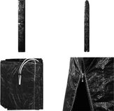 vidaXL Parasolhoes met rits 200 cm PE