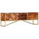 VidaXL TV-kast, 140x30x45 cm, massief acaciahout