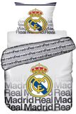 Real Madrid CF Real Madrid Dekbedovertrek Elite Style 140 x 200 cm - 70 x 90 cm - Katoen
