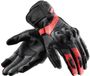 Rebelhorn Viper Motorhandschoenen - Zwart/grijs/rood - Maat XL