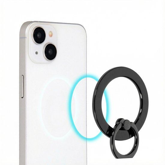 Selencia Telefoonring geschikt voor MagSafe - Zwart