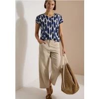 Cecil Shirt met V-hals en kanten detail