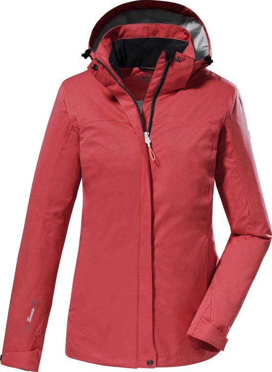 Killtec Kos 133 Women's Jacket - Coral Pink - Size 46 - Spring/Summer 2024 - Outdoor Jacket
