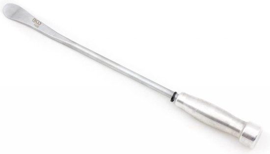 BGS Bandenlichter - 39 cm - Aluminium handgreep - Mat verchroomd - Grijs