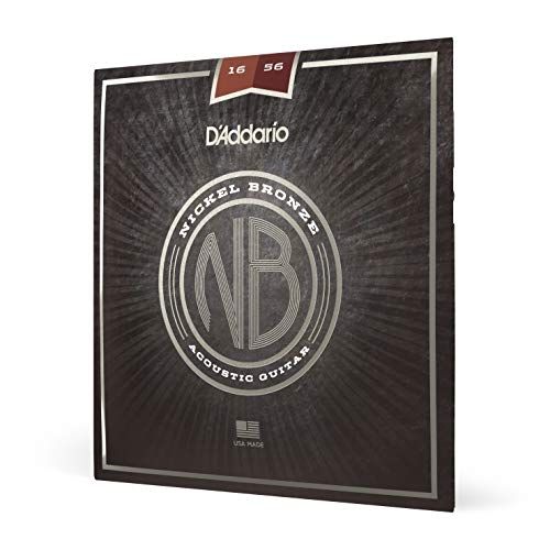 D'Addario NB1656 Resophonic Gitaar Snaren - 16-56 - Nikkel Brons