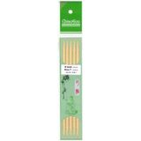 ChiaoGoo Bamboo Double-Pointed Knitting Needles, 20 cm, 8.00 mm, 5pc Set