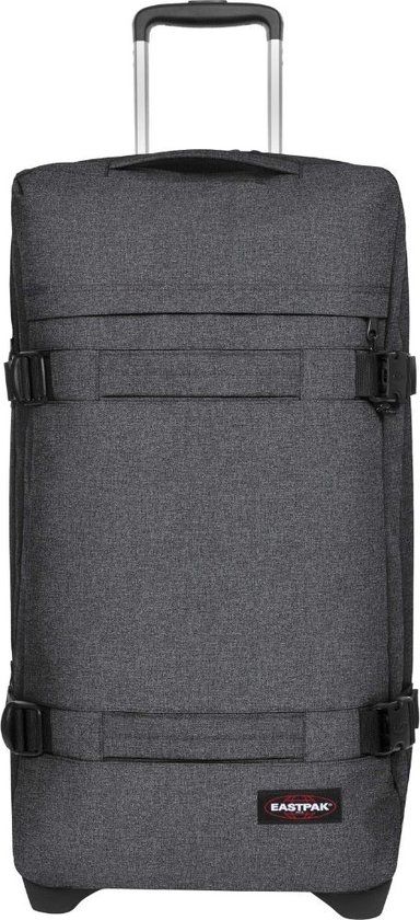 Eastpak Transit'r L Reiskoffer / Wieltas - Black Denim - 79 cm