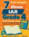 7 Effortless Math Education 7 Full-Length Illinois IAR Grade 4 Math Practice Tests