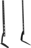 vidaXL TV-standaard 2 stuks 37-75 inch scherm 45 kg Max VESA 600x400 mm Zwart