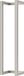 Fortifura Calvi Handdoekrek - 60x12.5x12.5cm - PVD - geborsteld RVS
