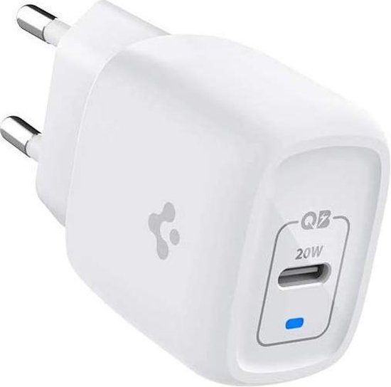Spigen PowerArc ArcStation 20W Power Delivery 3.0 USB-C Oplader Wit