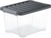 Rotho core plus opbergboxen - set van 4 - stapelbaar - 15 ltr
