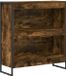 vidaXL Boekenkast Rook Eik 80 x 30 x 86,5 cm bewerkt hout