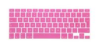 System-S Siliconen toetsenbordbescherming QWERTZ Duits voor MacBook Pro/Air, iMac Roze